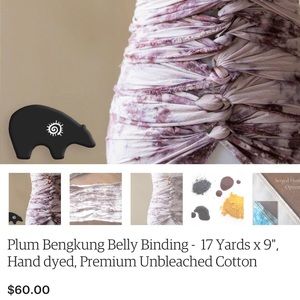 Postpartum belly bind/postpartum wrap
